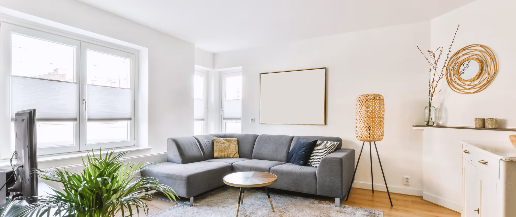 modern living area